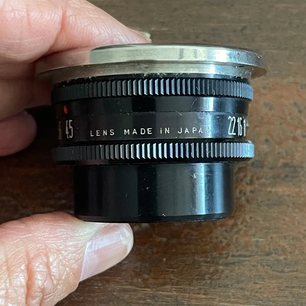 Vintage Telesar Lens 1:4.5 F=90mm Made in Japan